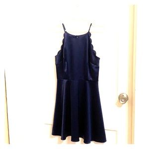 Navy party dress